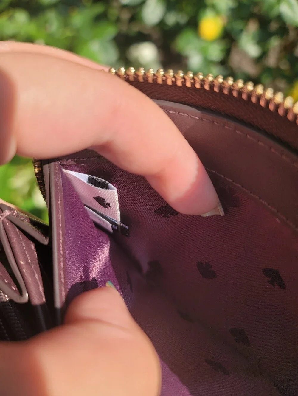 Kate Spade Floral Continental Leather Wallet